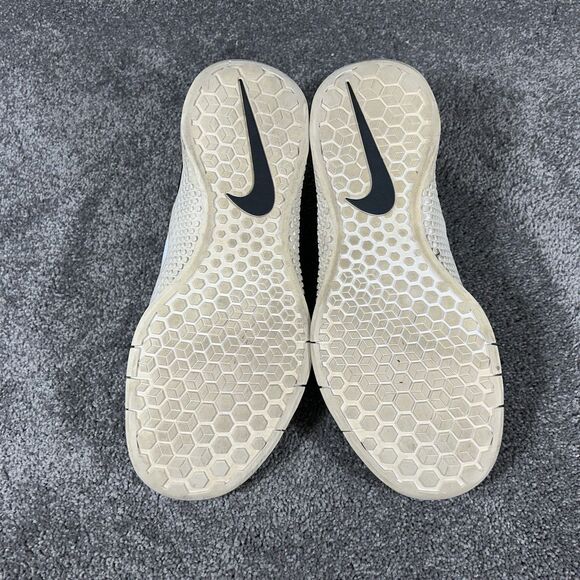 Nike Metcon 2 Flywire 821913-102 Womens Sz 10 Black CrossFit Athletic Shoes Used - Picture 10 of 13